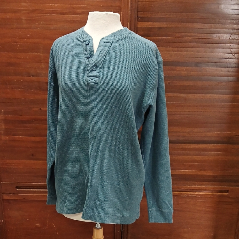 Mens' L Gander Mountain Waffle-knit Sweater
